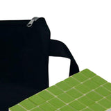 Maxbell Travel Mini Mahjong Board Game, 144 Tiles Mahjong for Outdoor Gathering Home Green