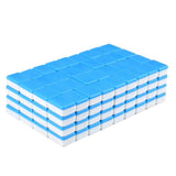 Maxbell Travel Mini Mahjong Board Game, 144 Tiles Mahjong for Outdoor Gathering Home Blue