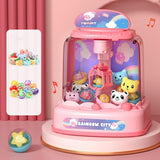 Maxbell Claw Machine with Music Lovely claw Machine for Gift Toy Party Children Pink