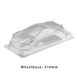 Maxbell 1/10 RC Car Body DIY RC Car PC Shell for RC Car Replacement