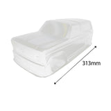 Maxbell Unpainted 1/10 RC Crawler Shell Easy to Install Clear 1/10 RC Car Body Shell