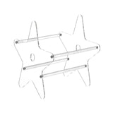 Maxbell Vinyl Record Stand Holder Acrylic Organizer Display Stand for files Magazine