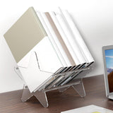 Maxbell Vinyl Record Stand Holder Acrylic Organizer Display Stand for files Magazine