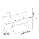 Maxbell Vinyl Record Stand Holder Acrylic Organizer Display Stand for files Magazine