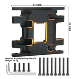 Maxbell Transmission Skid Plate Mount replacements for 1/18 RC Crawler Car Parts Part Style A