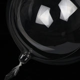 Maxbell 20Pcs Fillable Helium Transparent Balloon for Bridal Shower Backyard Wedding 11inch