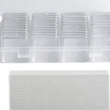 Maxbell 40 Pieces Coin Capsules 5 Sizes Coin Holder Case for Collecting Coin Display