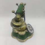 Maxbell Old Fashion Rotary Telephone Model European for Office Window Display Home Green