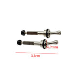 Maxbell 2x Metal CVD Universal Drive Joint Shaft Transmission for Wltoys 284161 Accs