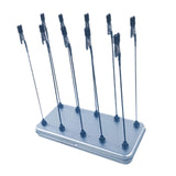 Maxbell Alligator Clip Sticks Set Universal for Card Airbrush Hobby Craft Spray Paint protective case