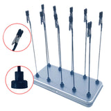 Maxbell Alligator Clip Sticks Set Universal for Card Airbrush Hobby Craft Spray Paint protective case
