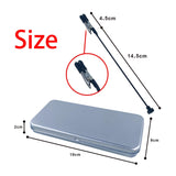 Maxbell Alligator Clip Sticks Set Universal for Card Airbrush Hobby Craft Spray Paint protective case