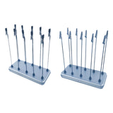 Maxbell Alligator Clip Sticks Set Universal for Card Airbrush Hobby Craft Spray Paint protective case