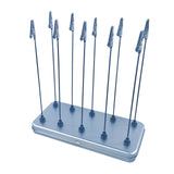 Maxbell Alligator Clip Sticks Set Universal for Card Airbrush Hobby Craft Spray Paint pointy