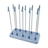 Maxbell Alligator Clip Sticks Set Universal for Card Airbrush Hobby Craft Spray Paint pointy