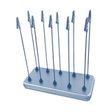 Maxbell Alligator Clip Sticks Set Universal for Card Airbrush Hobby Craft Spray Paint pointy