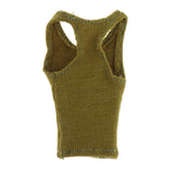 Maxbell 1/12 Women Vest Handmade Doll Clothes for 6in Female Action Figures Dress up Green
