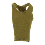 Maxbell 1/12 Women Vest Handmade Doll Clothes for 6in Female Action Figures Dress up Green
