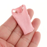 Maxbell 1/12 Women Vest Handmade Doll Clothes for 6in Female Action Figures Dress up Pink