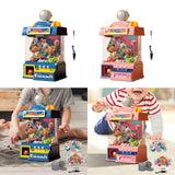 Maxbell Electric Claw Machine Toy Novelty Valentines Day Gifts for Kids Party Favors blue