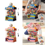 Maxbell Electric Claw Machine Toy Novelty Valentines Day Gifts for Kids Party Favors blue