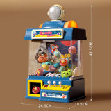 Maxbell Electric Claw Machine Toy Novelty Valentines Day Gifts for Kids Party Favors blue