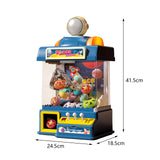 Maxbell Electric Claw Machine Toy Novelty Valentines Day Gifts for Kids Party Favors blue