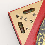 Maxbell Feng Shui Compass Luo Pan Bagua Square Luopan for Hiking Camping Backpacking 8cm