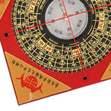 Maxbell Feng Shui Compass Luo Pan Bagua Square Luopan for Hiking Camping Backpacking 8cm