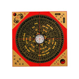 Maxbell Feng Shui Compass Luo Pan Bagua Square Luopan for Hiking Camping Backpacking 13cm