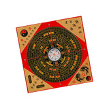Maxbell Feng Shui Compass Luo Pan Bagua Square Luopan for Hiking Camping Backpacking 13cm