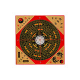 Maxbell Feng Shui Compass Luo Pan Bagua Square Luopan for Hiking Camping Backpacking 13cm