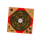 Maxbell Feng Shui Compass Luo Pan Bagua Square Luopan for Hiking Camping Backpacking 13cm
