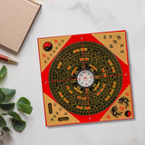 Maxbell Feng Shui Compass Luo Pan Bagua Square Luopan for Hiking Camping Backpacking 13cm