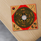 Maxbell Feng Shui Compass Luo Pan Bagua Square Luopan for Hiking Camping Backpacking 13cm