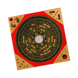 Maxbell Feng Shui Compass Luo Pan Bagua Square Luopan for Hiking Camping Backpacking 16cm