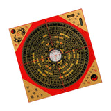 Maxbell Feng Shui Compass Luo Pan Bagua Square Luopan for Hiking Camping Backpacking 16cm