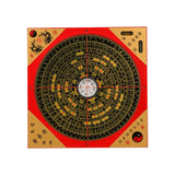 Maxbell Feng Shui Compass Luo Pan Bagua Square Luopan for Hiking Camping Backpacking 16cm