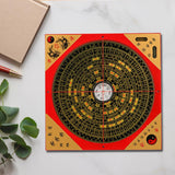Maxbell Feng Shui Compass Luo Pan Bagua Square Luopan for Hiking Camping Backpacking 16cm