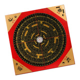 Maxbell Feng Shui Compass Luo Pan Bagua Square Luopan for Hiking Camping Backpacking 25cm