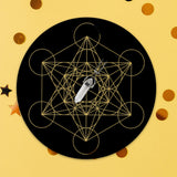 Maxbell Tarot Tablecloth Portable Tarot Board Game Mat for Counselors Playing Office Style B