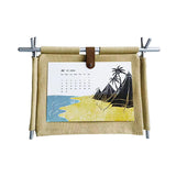 Maxbell Desk Calendar 2024 Camping Tent Calendar Decorative for Business Office Home
