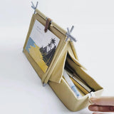 Maxbell Desk Calendar 2024 Camping Tent Calendar Decorative for Business Office Home