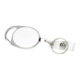 Maxbell Retractable Keyring Elastic Multifunctional Durable for Backpack Purpse Bags White