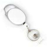 Maxbell Retractable Keyring Elastic Multifunctional Durable for Backpack Purpse Bags White