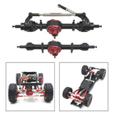 Maxbell RC Front and Rear Axle Housing DIY Accs Spare Model Toy for MN82 D91 1/12 RC Black Front Rear