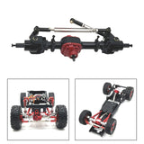 Maxbell RC Front and Rear Axle Housing DIY Accs Spare Model Toy for MN82 D91 1/12 RC Black Front