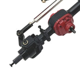 Maxbell RC Front and Rear Axle Housing DIY Accs Spare Model Toy for MN82 D91 1/12 RC Black Front