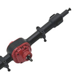Maxbell RC Front and Rear Axle Housing DIY Accs Spare Model Toy for MN82 D91 1/12 RC Black Rear