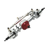 Maxbell RC Front and Rear Axle Housing DIY Accs Spare Model Toy for MN82 D91 1/12 RC Silver Front